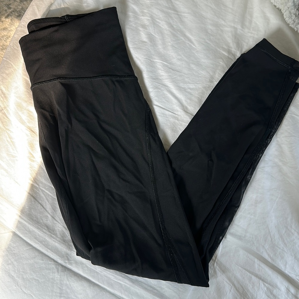 Black Cropped Lululemon Leggings